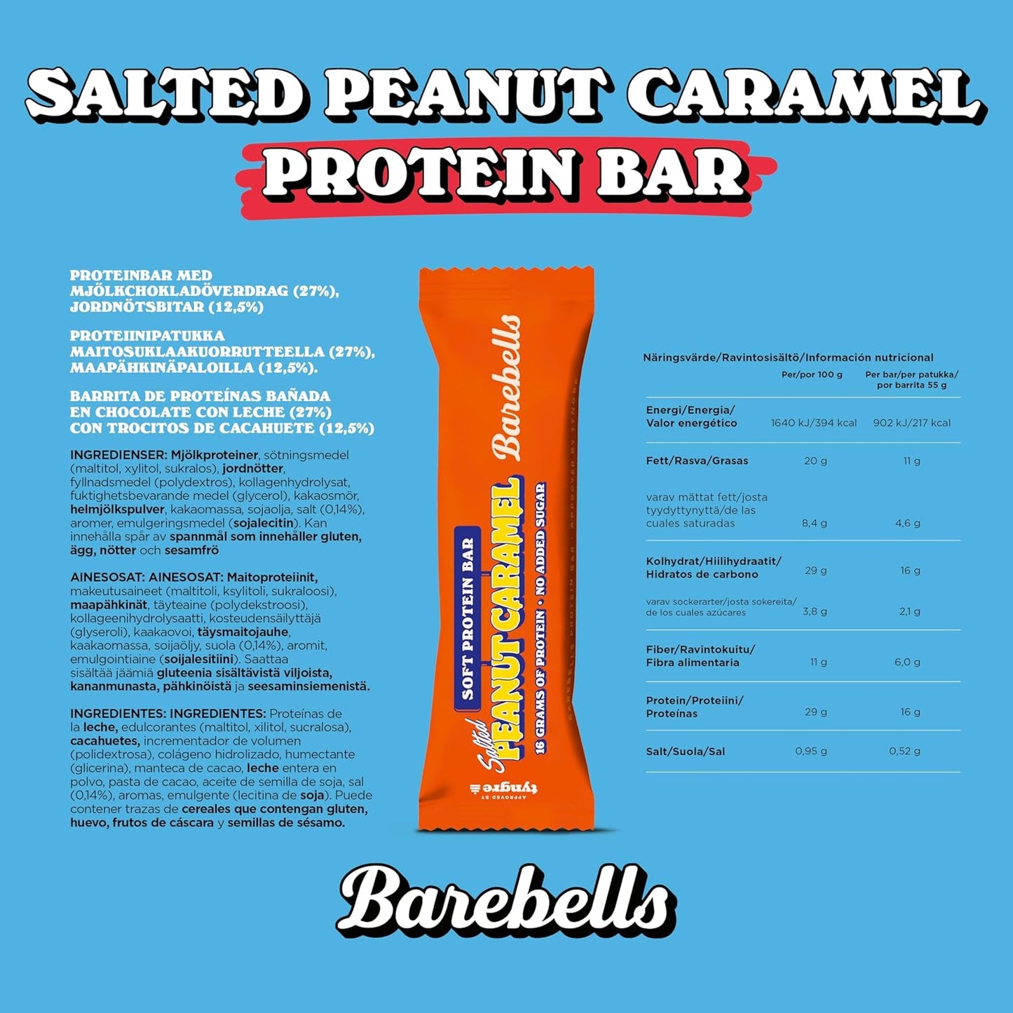 Barebells | Salty Peanut Caramel