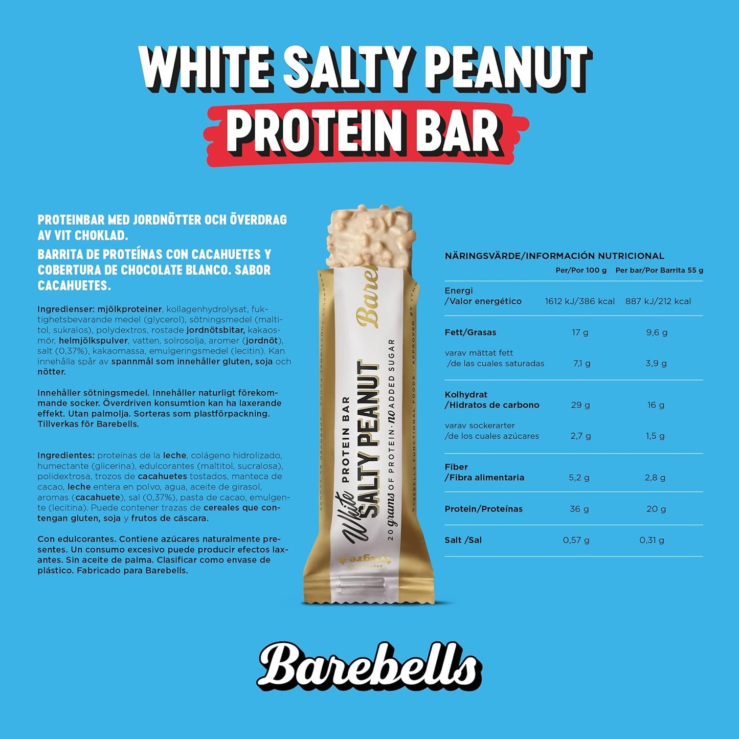 Barebells - White Salty Peanut