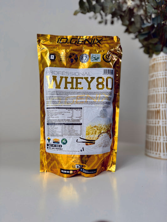 Whey 80 Professional 500 g – Vanilla Coconut Cake