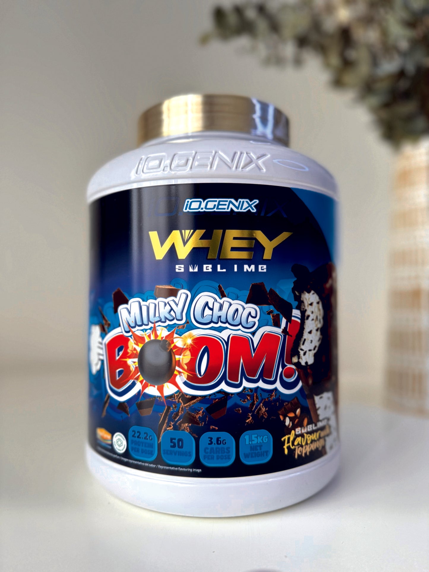 Whey Sublime 1.5 kg – Milk Choc Boom